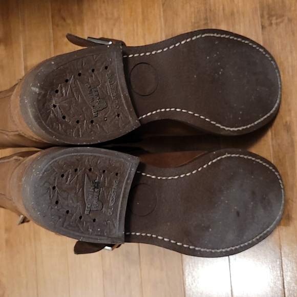 Red Wing Shoes leather riding boots - Picture 4 of 6